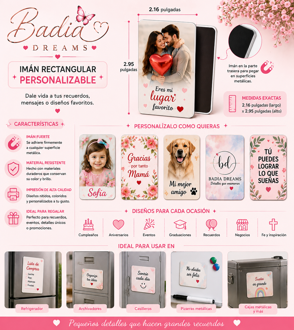✨Imán Personalizado✨