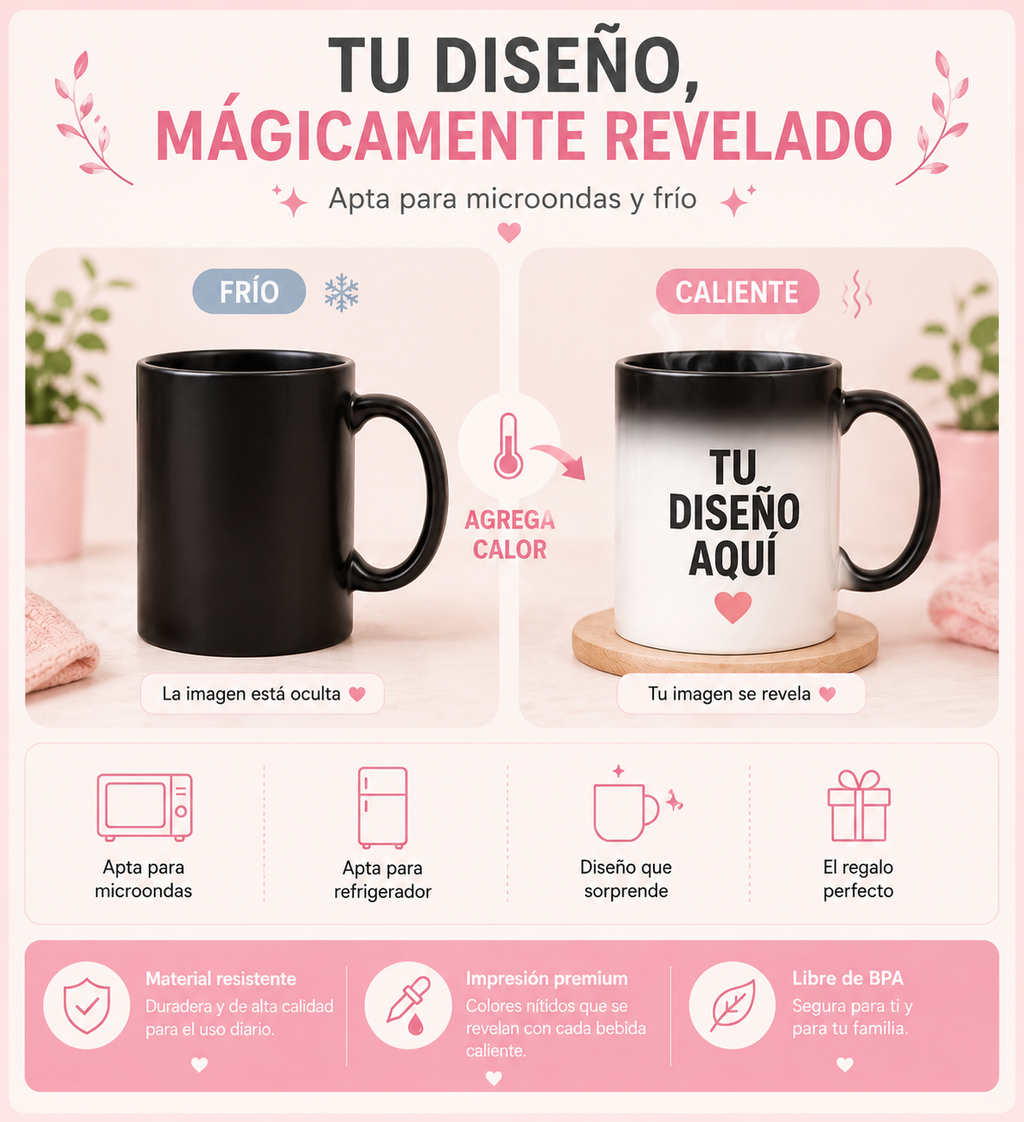 ✨Taza Mágica 11 oz✨