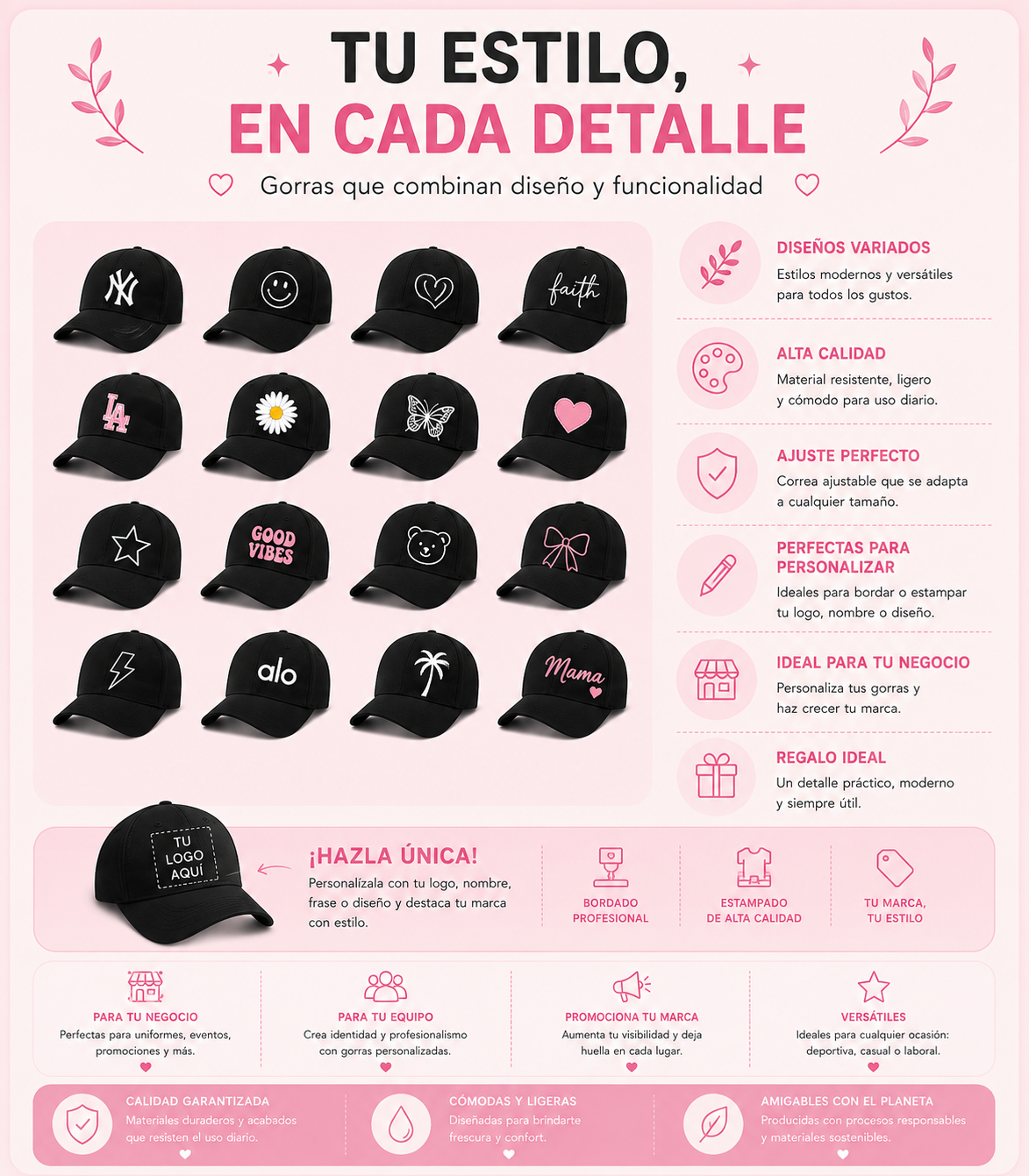 ✨Gorra Personalizada (DTF)✨
