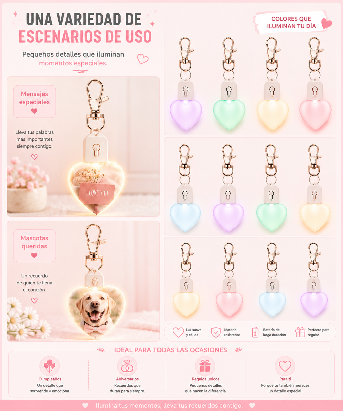 ✨Llavero LED Personalizado✨