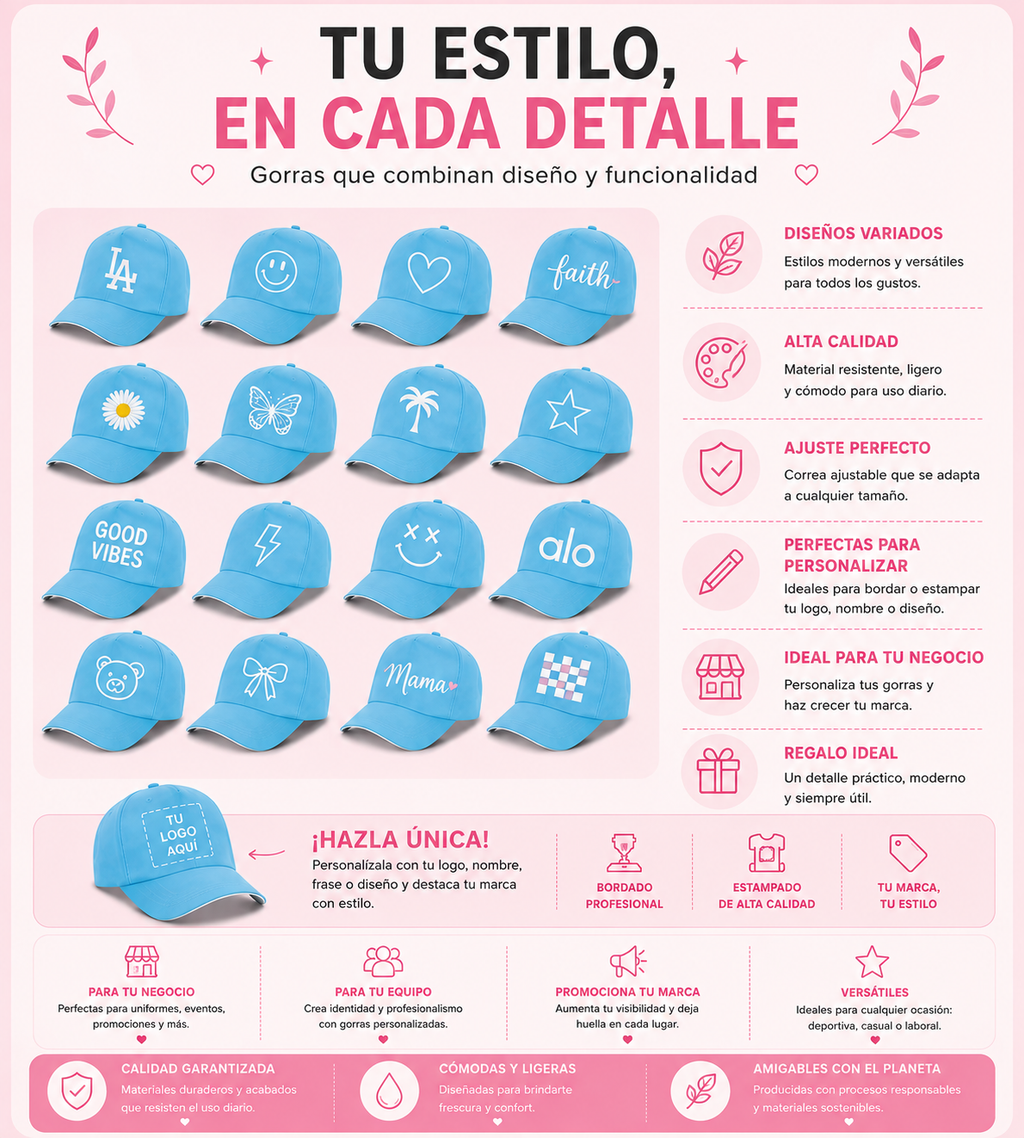 ✨Gorra Personalizada (DTF)✨