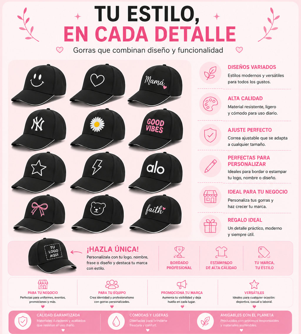 ✨Gorra Personalizada (DTF)✨