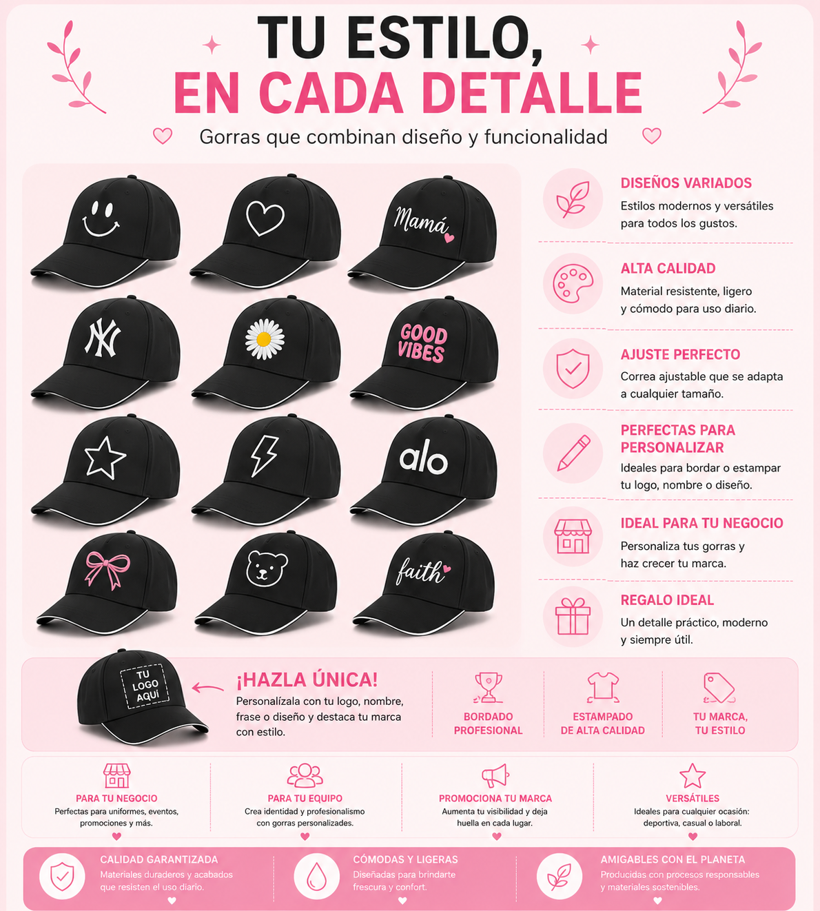 ✨Gorra Personalizada (DTF)✨