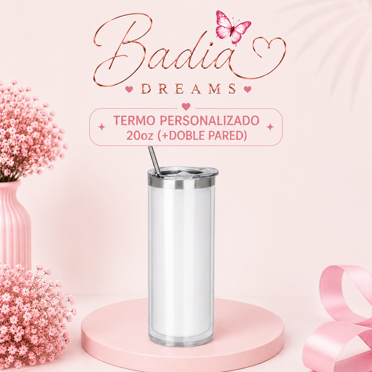✨Termo Personalizado 20 oz (Efecto Especial)✨