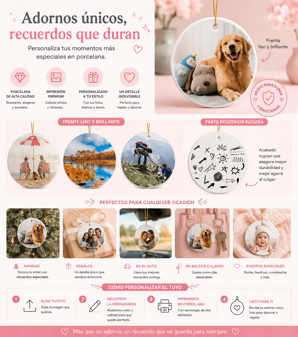 ✨Adorno Porcelana Personalizado✨